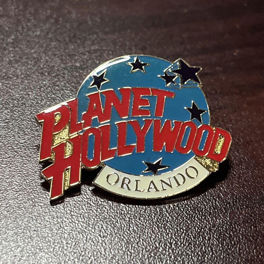 Planet Hollywood Orlando Florida Logo Lapel Hat Pin